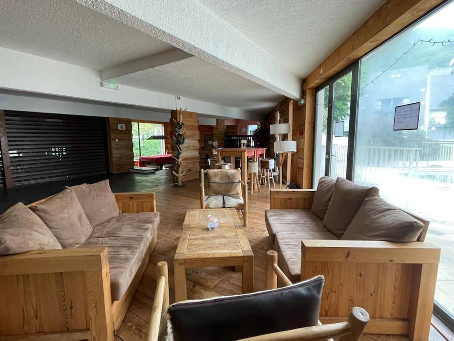 T2 Classe 3 Etoiles Coeur De Village Et Piscine Ext Saint-Lary-Soulan Luaran gambar