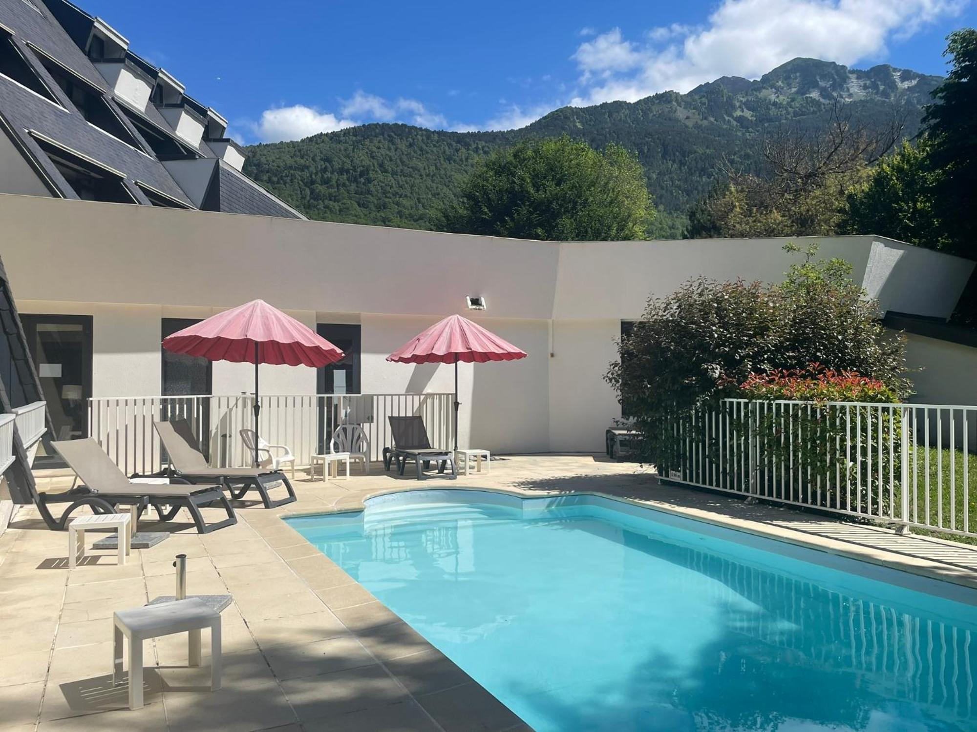 T2 Classe 3 Etoiles Coeur De Village Et Piscine Ext Saint-Lary-Soulan Luaran gambar