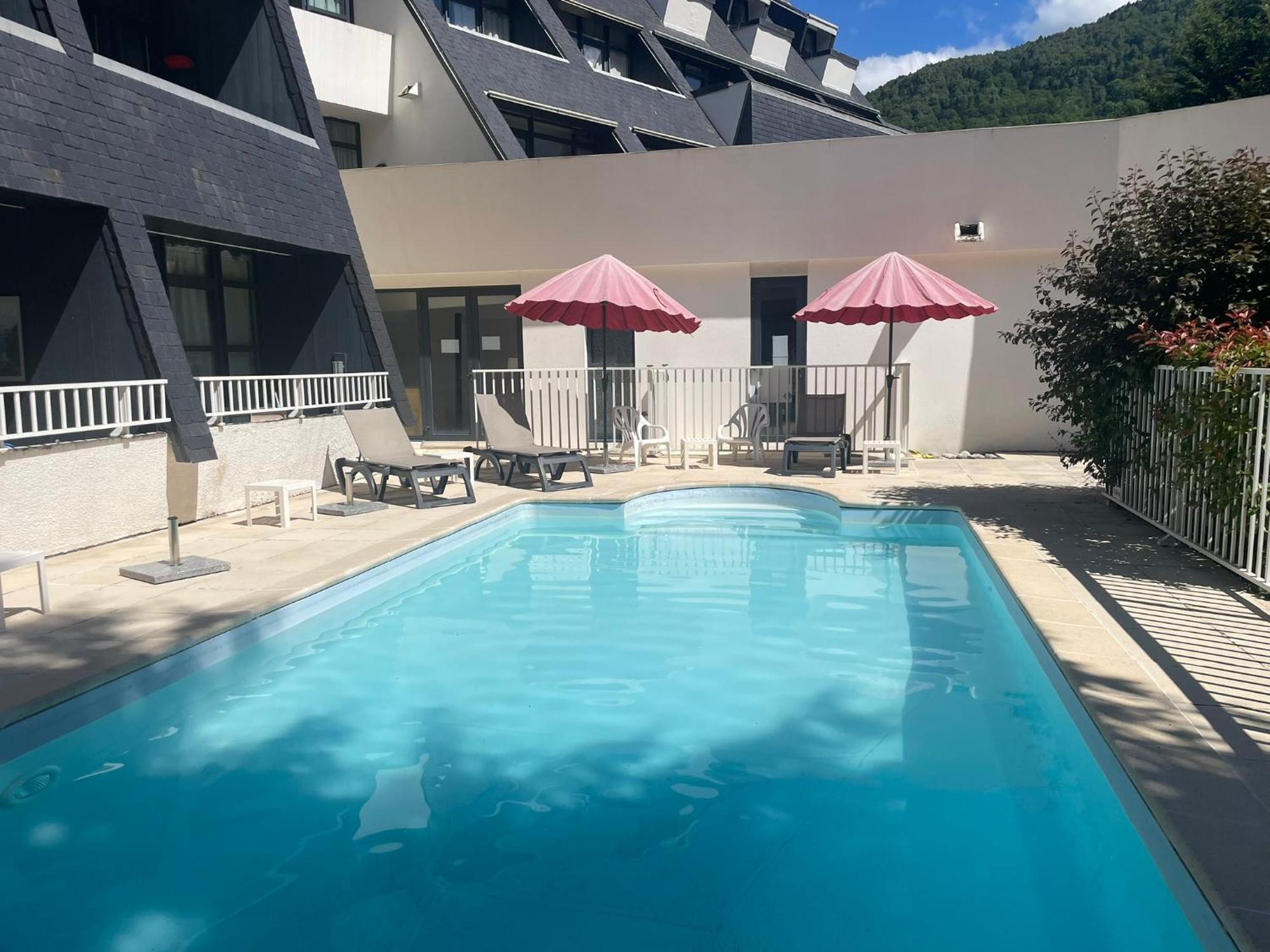 T2 Classe 3 Etoiles Coeur De Village Et Piscine Ext Saint-Lary-Soulan Luaran gambar