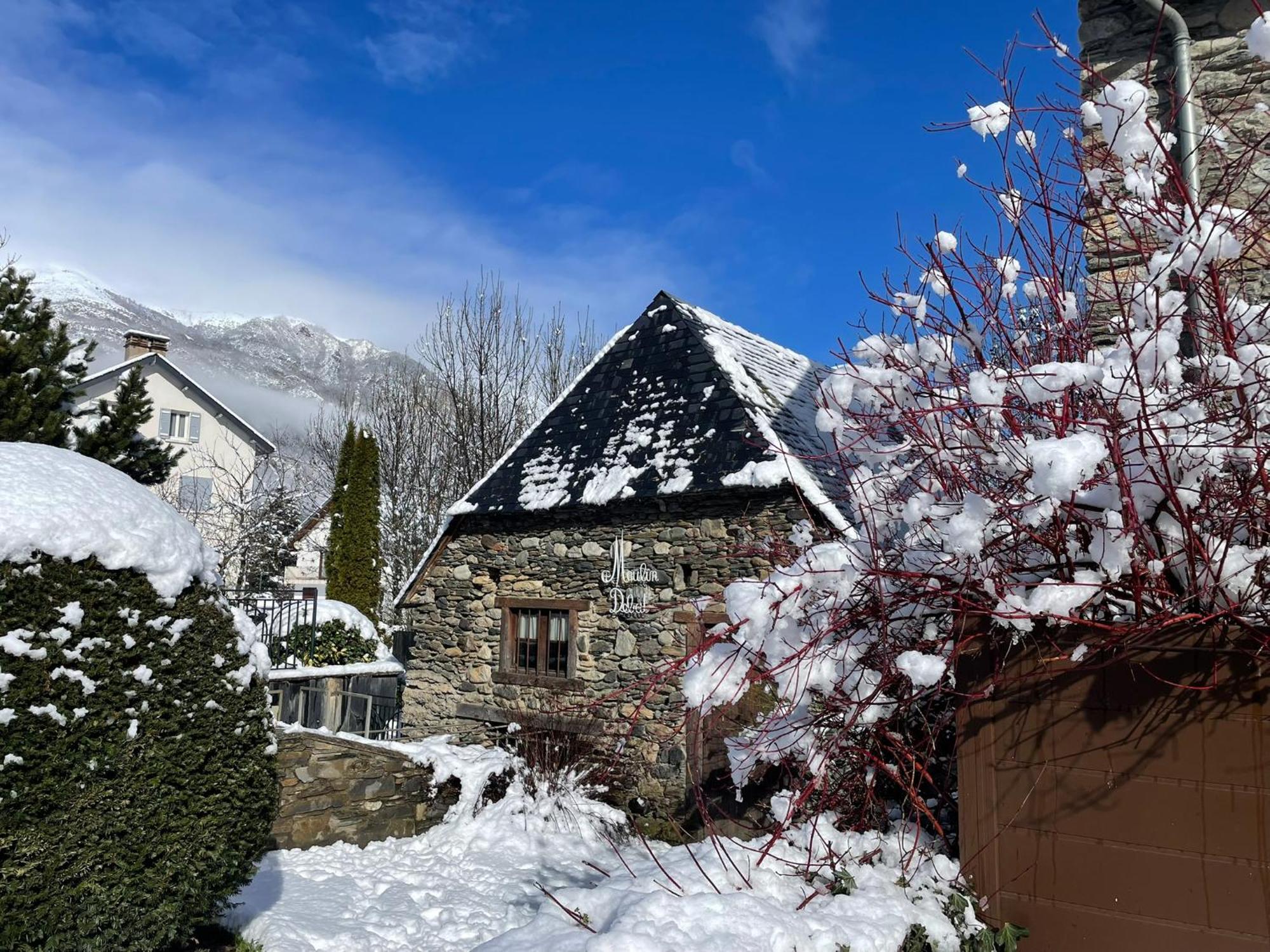 T2 Classe 3 Etoiles Coeur De Village Et Piscine Ext Saint-Lary-Soulan Luaran gambar